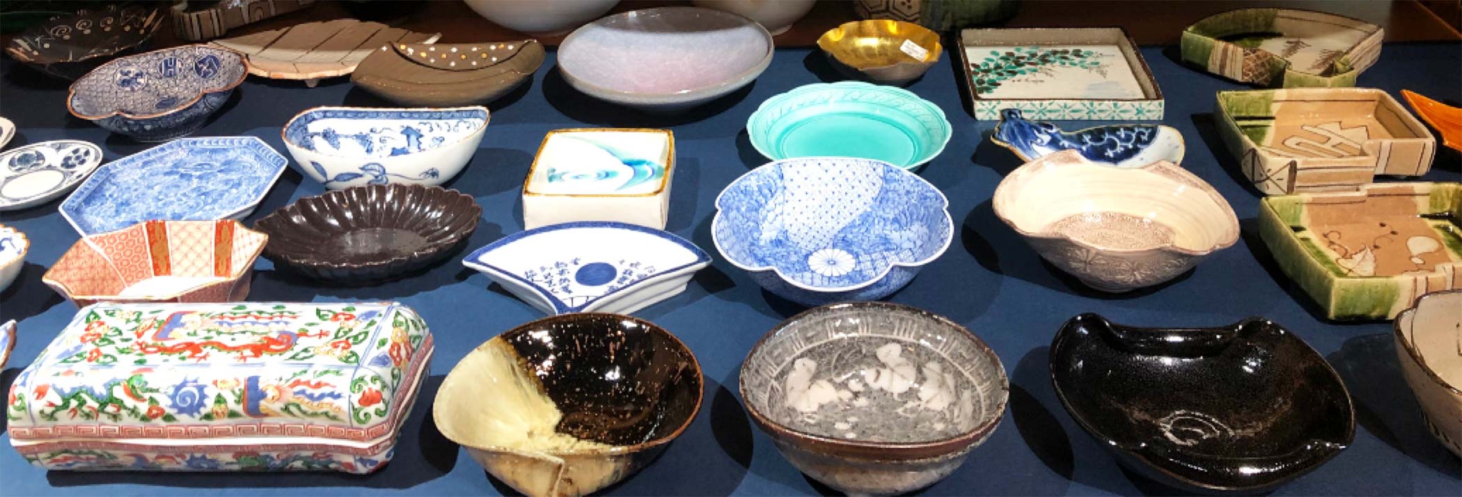 Japanese tableware(Arita ware, Kiyomizu ware, Kutani ware, etc.)