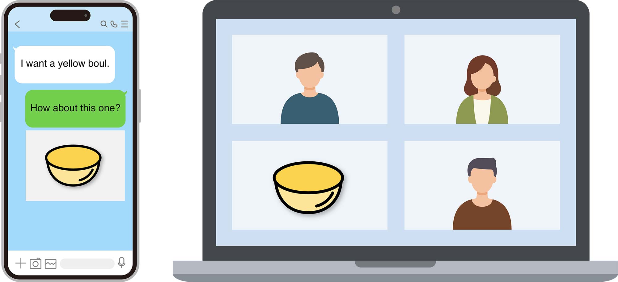 Online business meeting